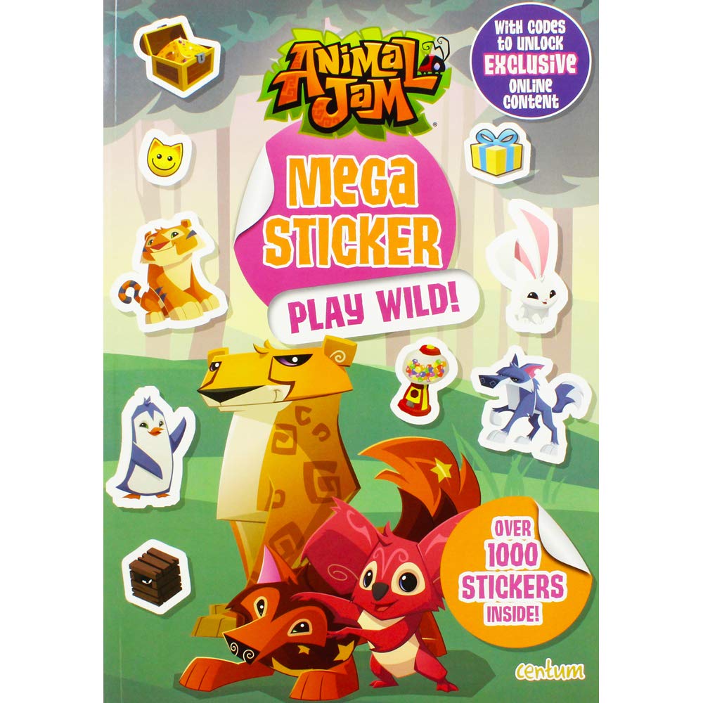 Animal Jam Mega Sticker Play Wild! cover image
