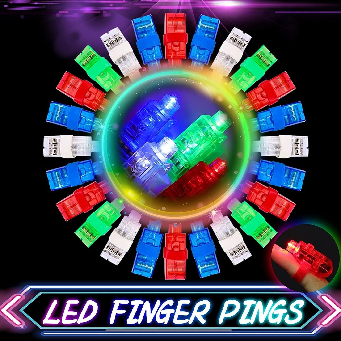 Glow in the Dark Fingerlights