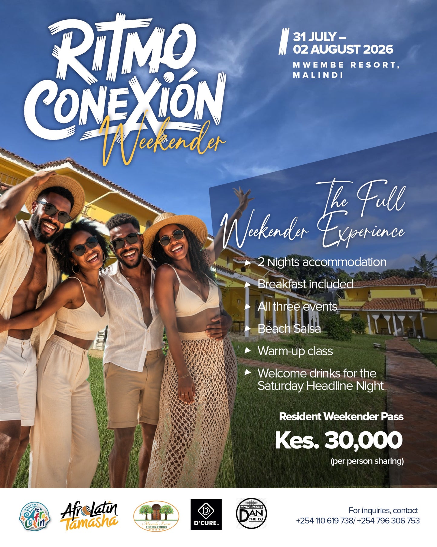 Ritmo Conexión Weekender - Full Residents' Pass (Friday - Sunday) - Early Bird Rate