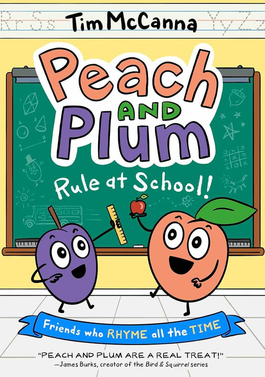 Peach and Plum: Rule at School! (A Graphic Novel): 2 cover image