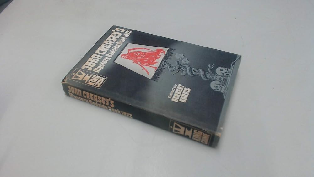 John Creasey's mystery bedside book 1972 cover image