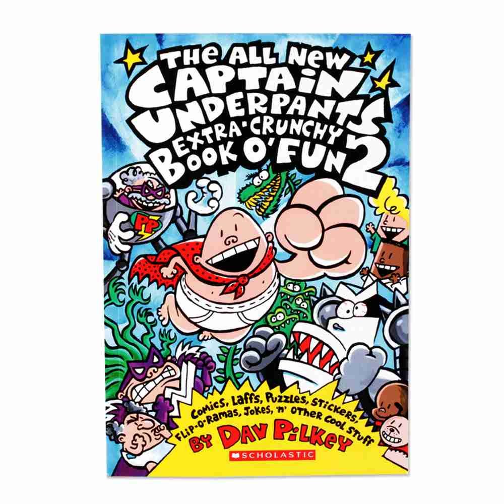 The All New Captain Underpants Extra-Crunchy Book o' Fun 2 cover image