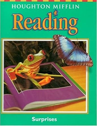 Houghton Mifflin Reading: Student Edition Grade 1.3 Surprises 2001 cover image