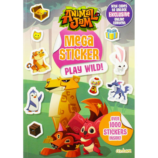 Animal Jam Mega Sticker Play Wild! cover image
