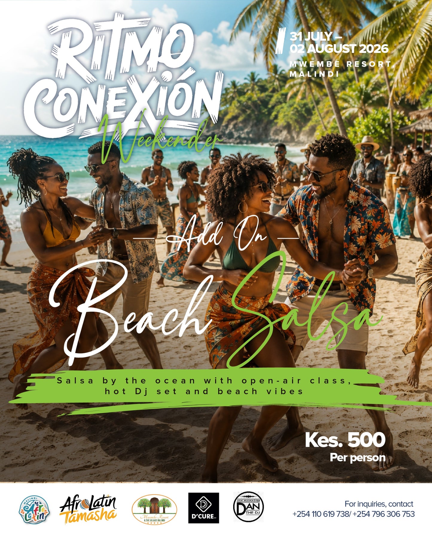 Ritmo Conexión Weekender - Saturday Afternoon Beach Salsa