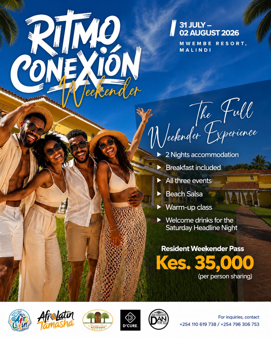 Ritmo Conexión Weekender - Full Residents' Pass (Friday - Sunday) - Normal Rate
