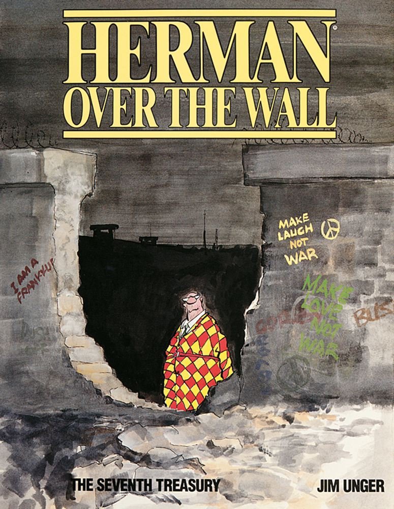 Herman Over The Wall - Jim Unger