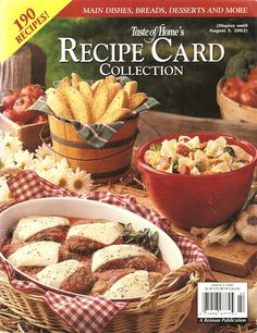 Taste of Home's Recipe Card Collection - Janaan Cunningham